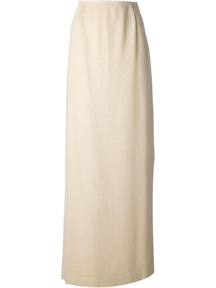 Jean Louis Scherrer Vintage Tweet Maxi Skirt