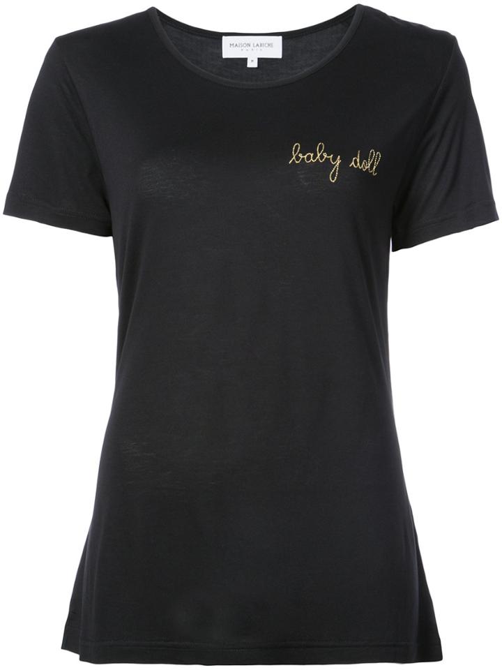 Maison Labiche Baby Doll T-shirt - Black
