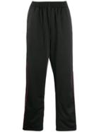 Balenciaga Side Stripe Track Pants - Black