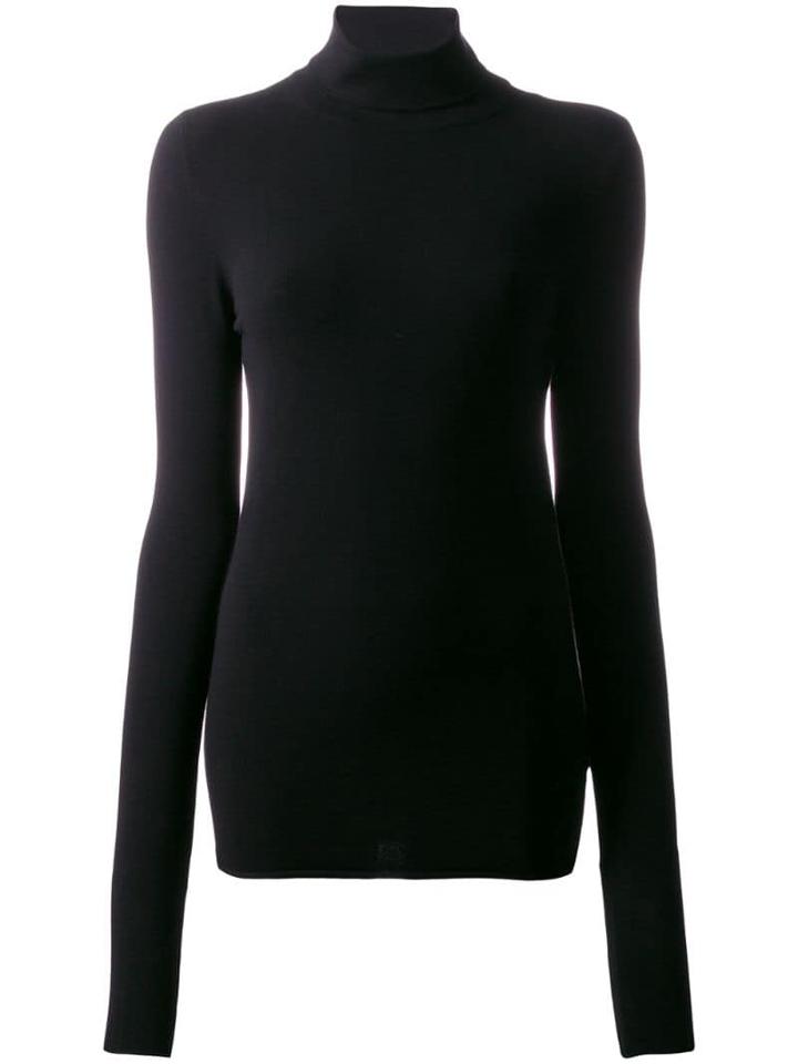 Dondup Fitted Turtleneck Jumper - Black
