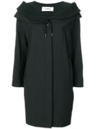Chalayan Midi Parka Coat - Black