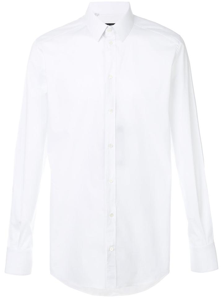 Dolce & Gabbana - Classic Fitted Shirt - Men - Cotton/spandex/elastane - 40, White, Cotton/spandex/elastane