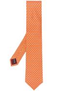 Salvatore Ferragamo Printed Tie - Orange
