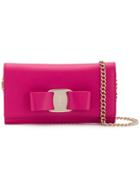 Salvatore Ferragamo Vara Clutch Bag - Pink
