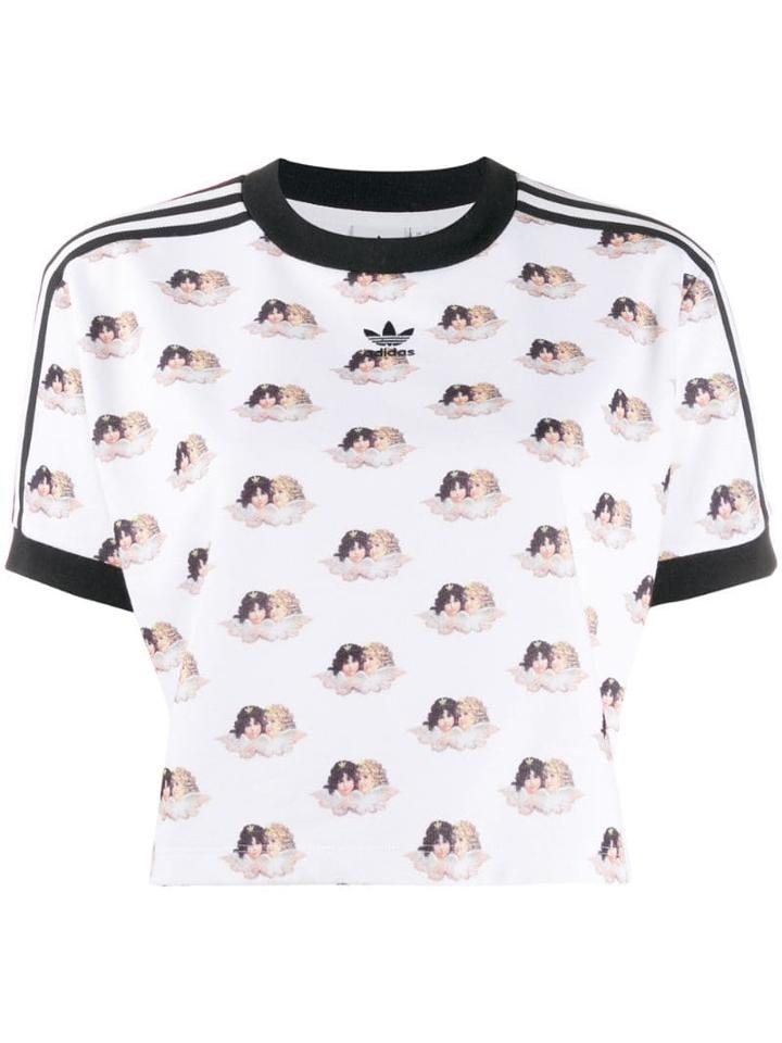 Fiorucci Fiorucci X Adidas All Over Angels T-shirt - White