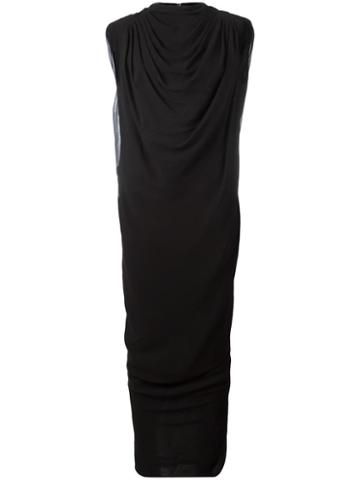 Rick Owens Claudette Gown, Women's, Size: 40, Black, Silk/cupro