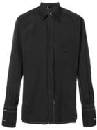 Pierre Cardin Vintage Concealed Fastening Shirt - Black