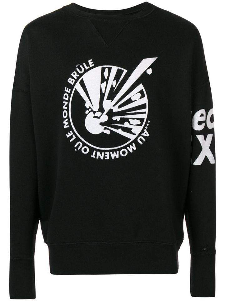 Faith Connexion Au Moment Sweatshirt - Black