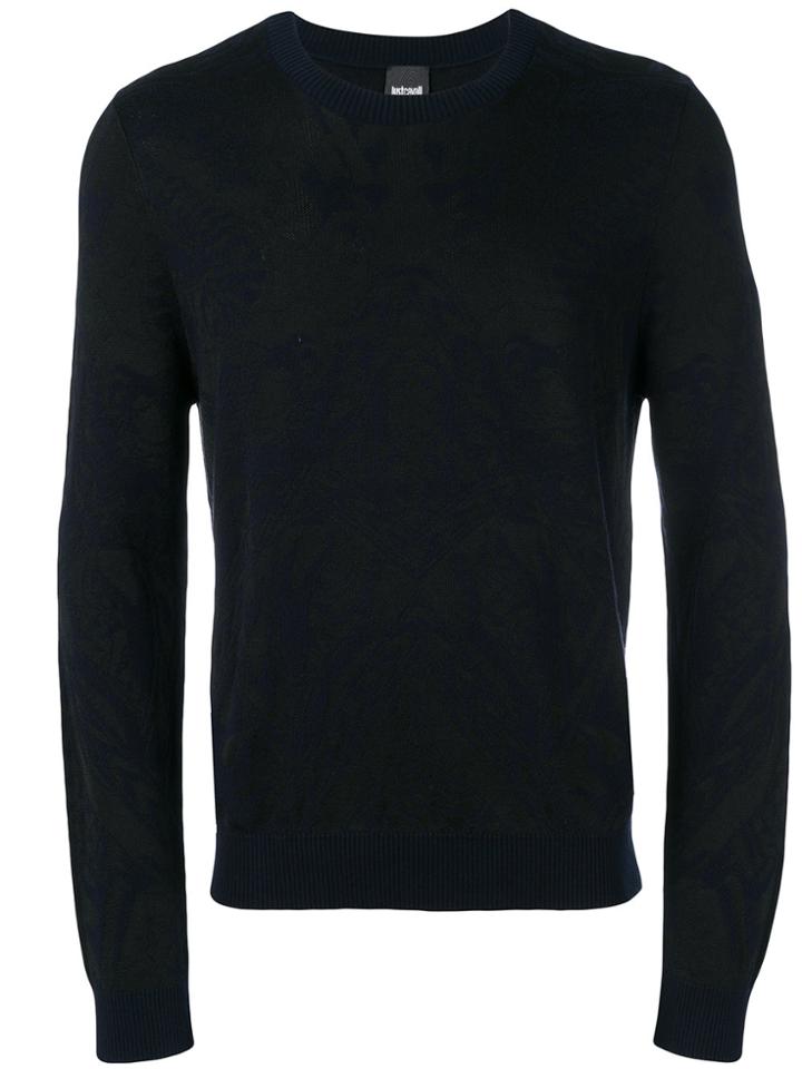 Just Cavalli Crew Neck Jumper - Blue