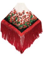 Dolce & Gabbana Fringed Stole - Red