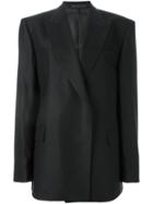 A.f.vandevorst Boxy Blazer, Women's, Size: 40, Black, Cupro/viscose/wool