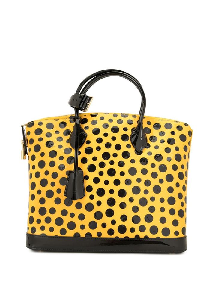 Louis Vuitton Vintage Venis Lockit Mm Handbag - Yellow