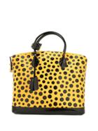 Louis Vuitton Vintage Venis Lockit Mm Handbag - Yellow