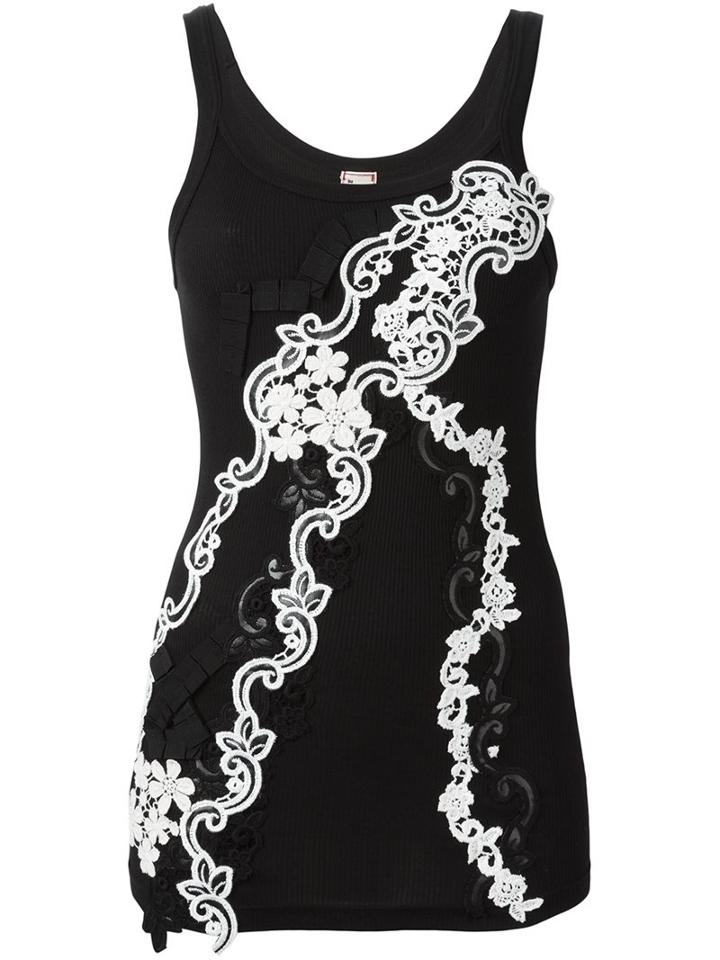 Antonio Marras Embroidered Tank Top