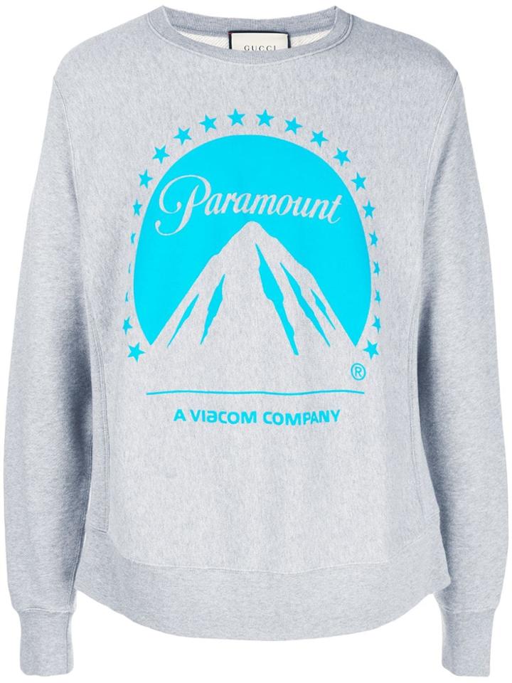 Gucci Paramount Print Sweatshirt - Grey