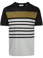 Cerruti 1881 Bold Stripe T-shirt - Grey