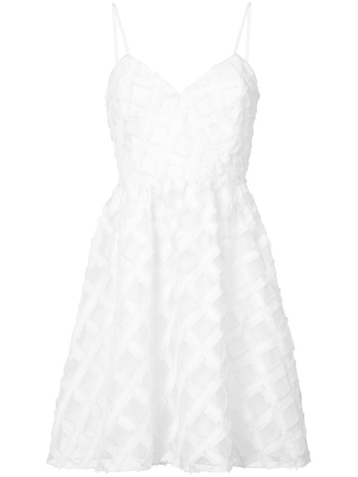 Zac Zac Posen - 'viola' Dress - Women - Nylon/polyester - 10, White, Nylon/polyester