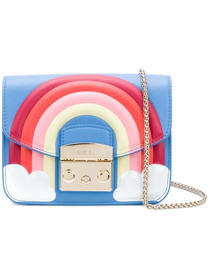 Furla Metropolis Fantasia Crossbody Bag - Blue