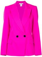 Oscar De La Renta Oscar De La Renta 18fn513swgshp Shocking Pink Wool