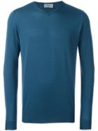 John Smedley 'ashmount' Sweater - Blue