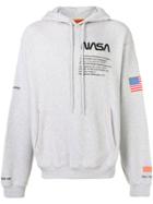 Heron Preston Nasa Hooded Sweater - Grey