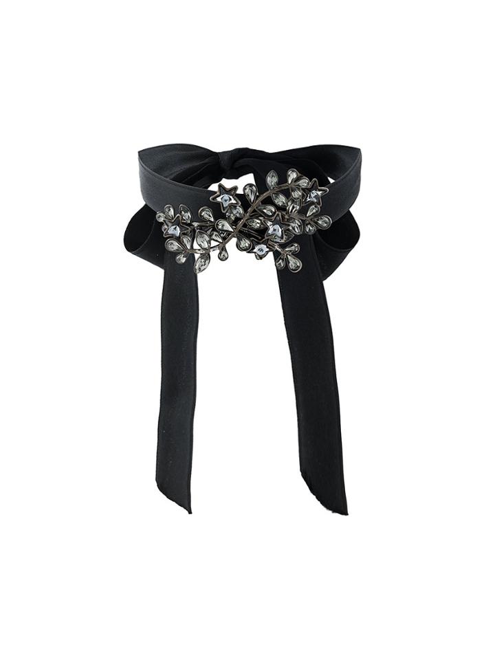 Dsquared2 Embellished Choker Necklace - Black