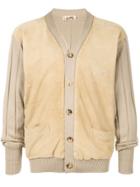 Hermès Pre-owned Embroidered Logo Cardigan - Brown