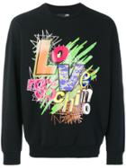 Love Moschino Graphic Logo Sweatshirt - Black