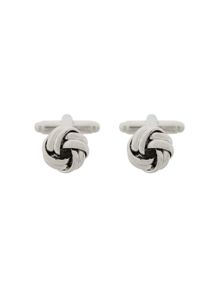 Fefè Interwoven Cufflinks - Metallic