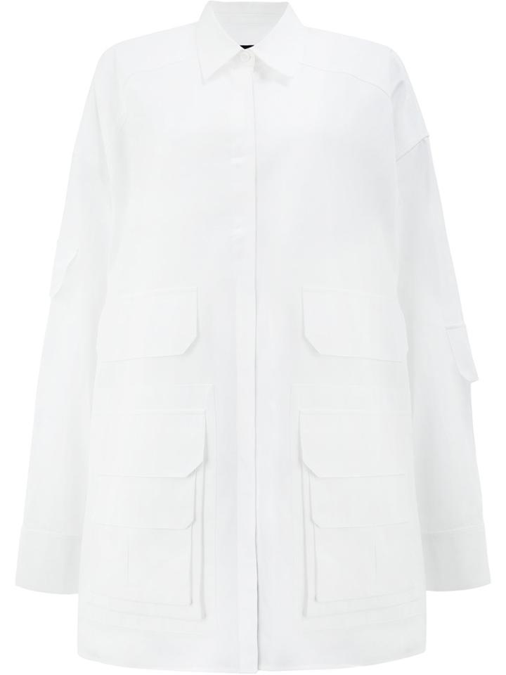 Stella Mccartney Embellished Button Shirt - Blue