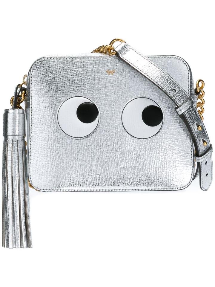 Anya Hindmarch 'eyes' Crossbody Bag, Women's, Grey