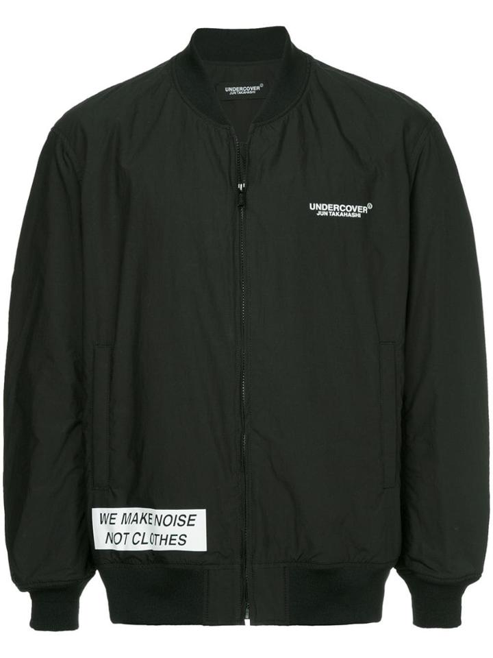 Undercover Loose Printed Jacket - Black