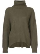 Nili Lotan Roll Neck Sweater - Green