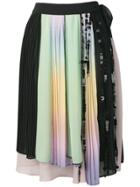 Marco De Vincenzo Asymmetric Midi Skirt - Green
