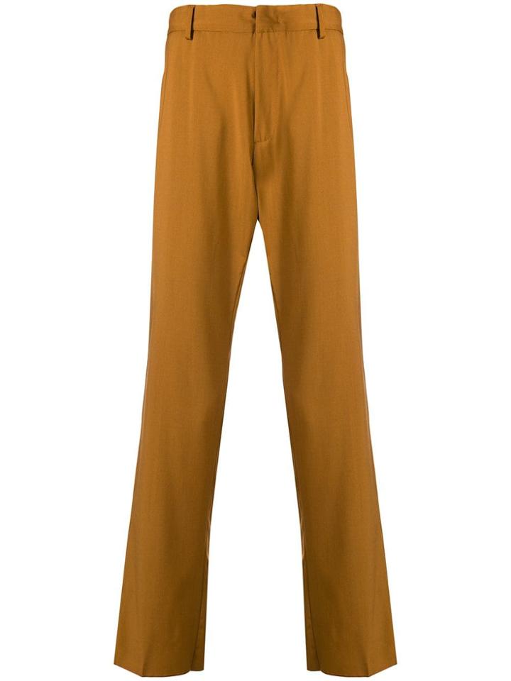No21 Loose Fit Trousers - Yellow & Orange