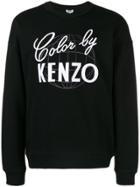 Kenzo Cool By Kenzo Embroidered Sweatshirt - Black