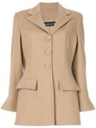 Jean Louis Scherrer Pre-owned Fitted Jacket - Neutrals