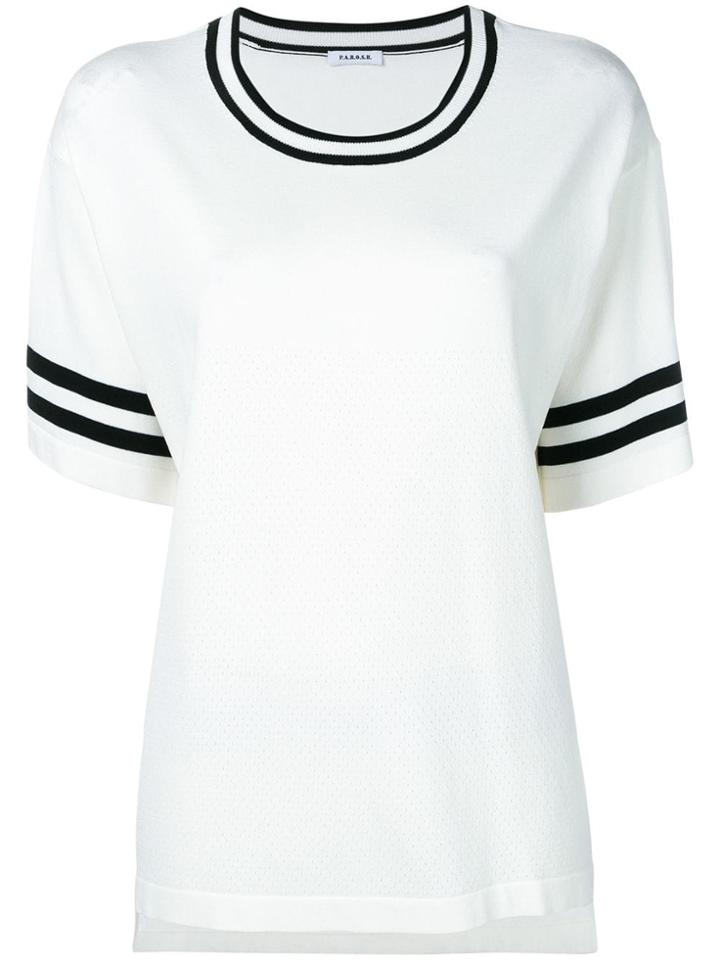 P.a.r.o.s.h. Running T-shirt - White