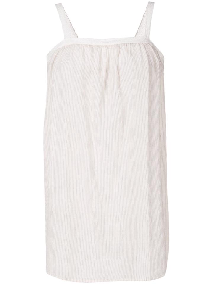Local Lace Trim Tank Top - Nude & Neutrals