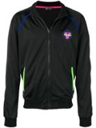 Versace Neon Piped Track Jacket - Black