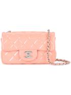 Chanel Vintage Quilted Chain Bag, Women's, Pink/purple