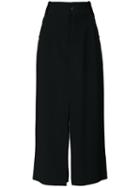 Chloé - High Waisted Culottes - Women - Acetate/viscose - 38, Blue, Acetate/viscose