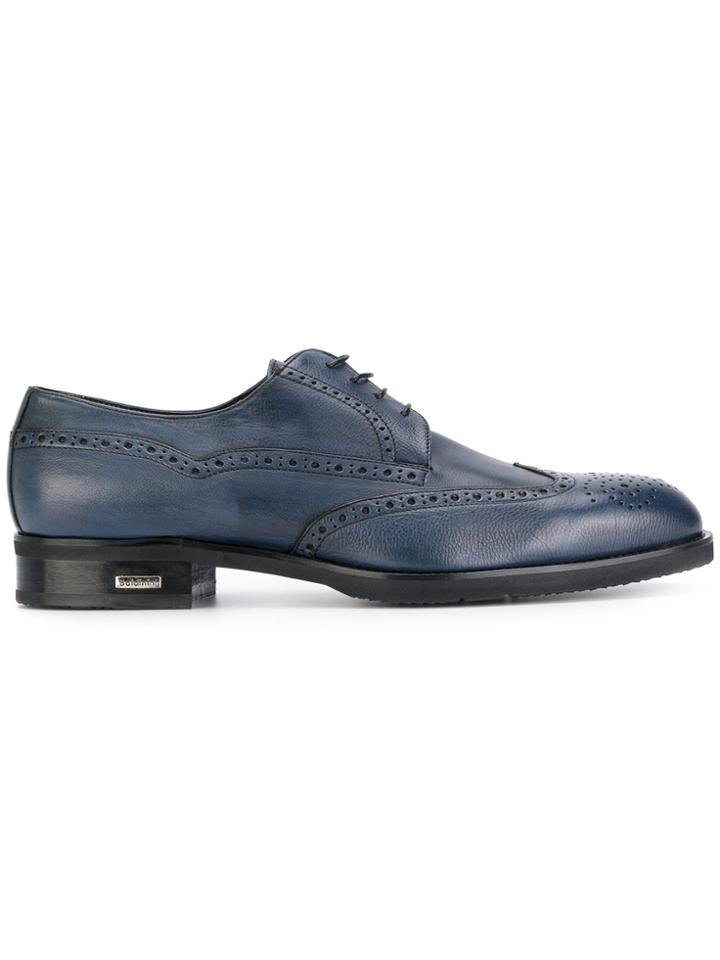 Baldinini Lace-up Brogues - Blue
