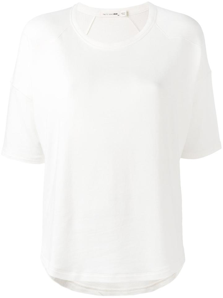 Rag & Bone Plain Shortsleeved Sweater - Nude & Neutrals
