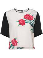 Dvf Diane Von Furstenberg Farren Print T-shirt - White