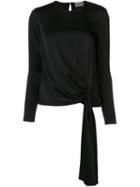 Lanvin Long Sleeve Drape Top