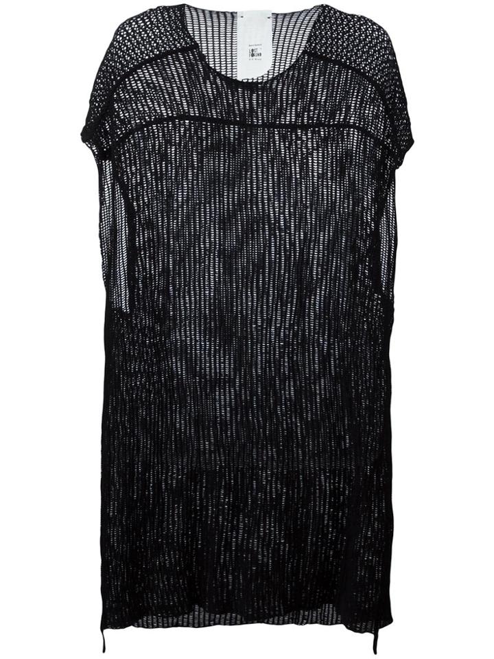 Lost & Found Rooms Cropped Sleeve Tunic - Black