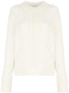 Michael Michael Kors Cable Knit Sweater - White