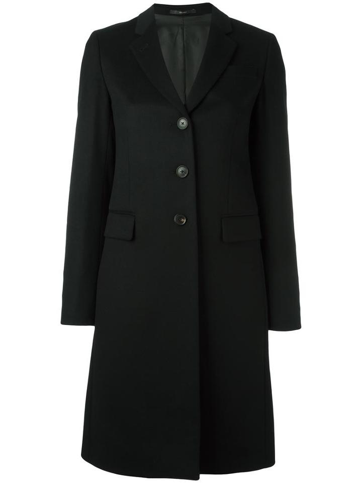Paul Smith 'epsom' Coat, Women's, Size: 38, Black, Wool/cashmere/cupro
