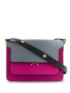 Marni Trunk Colourblock Tote - Blue